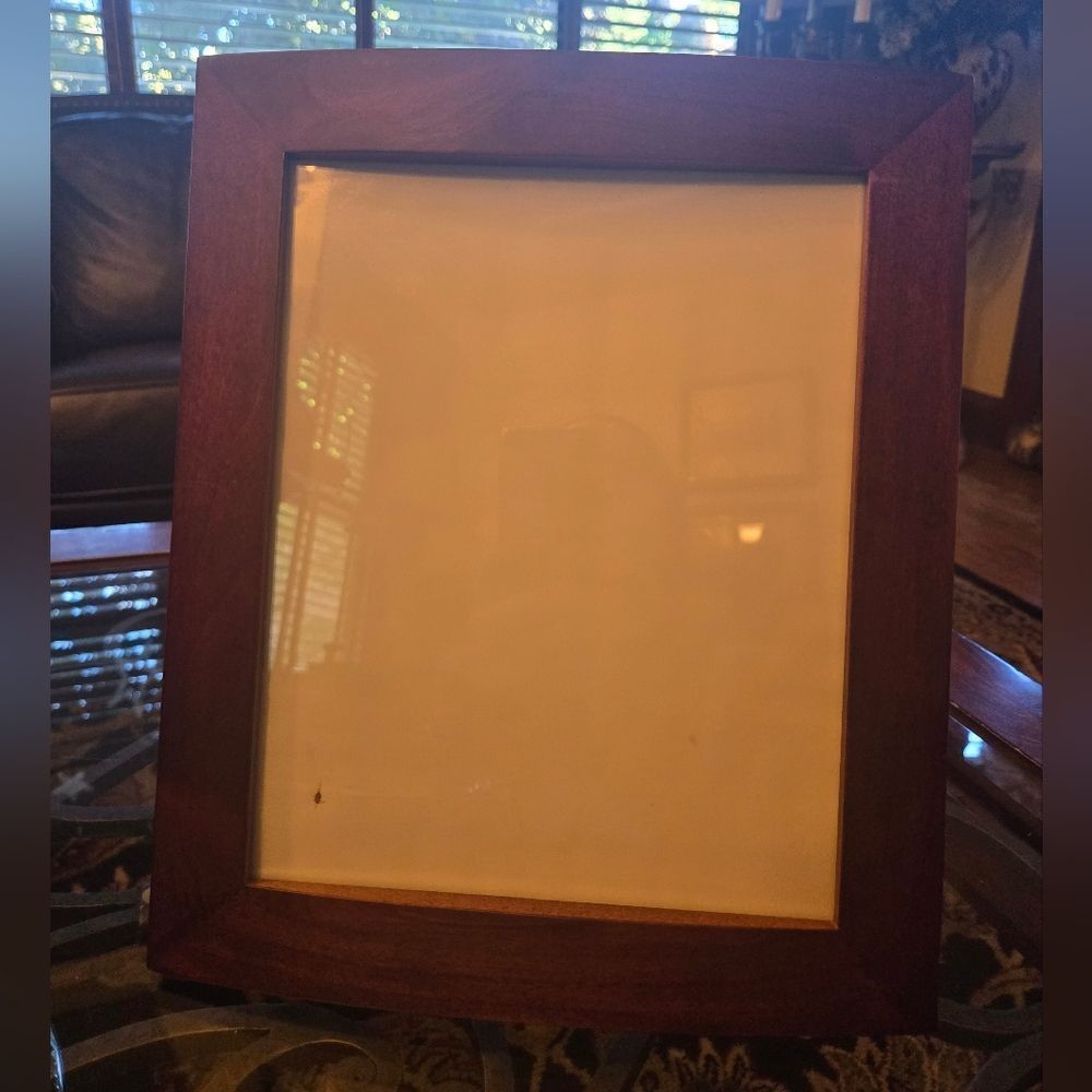 Elegant Brown Wooden Picture Frame 10 X 8